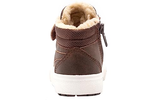 KangaROOS Unisex Baby Kavu Iii Sneaker, Braun Dark Brown Sand 343, 22 EU